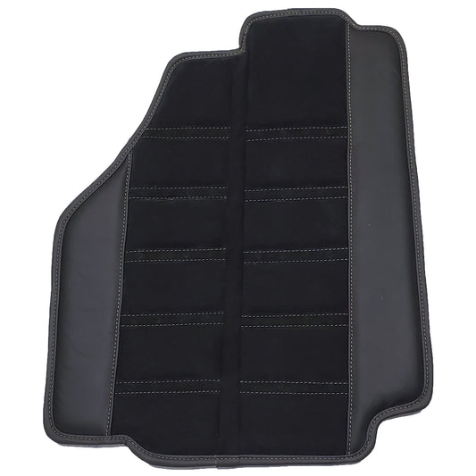 Mogul Mats Daytona Style Alcantara / Nappa Leather Combo Floor Mats for Ferrari