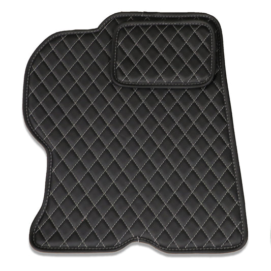 Mogul Mats Full Diamond Design Eco Leather Floor Mats for Ferrari